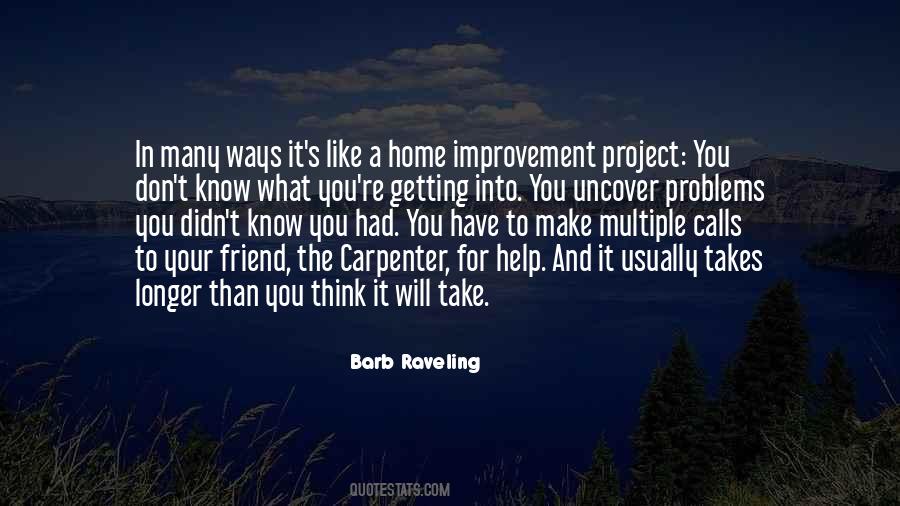 Quotes About Home Improvement #139271