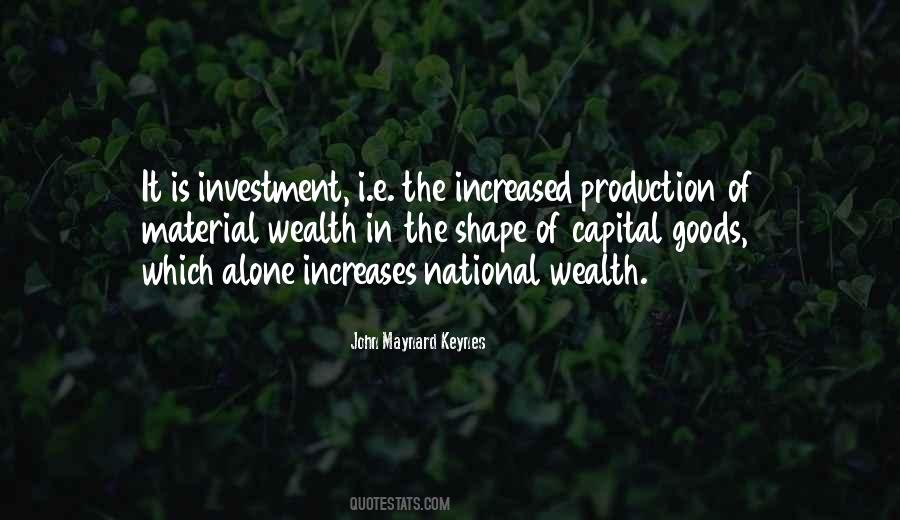 Quotes About Material Wealth #1321082