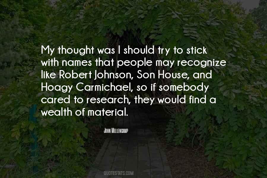 Quotes About Material Wealth #522846
