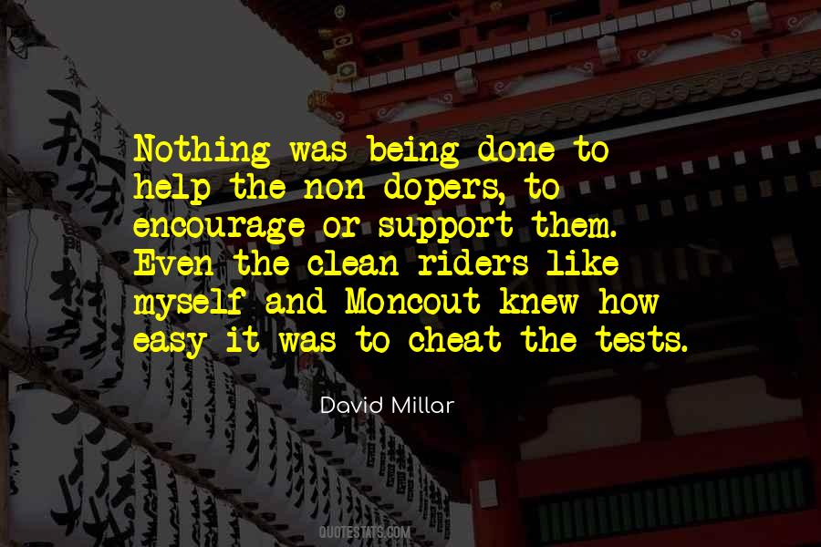 Quotes About Doping #1693286