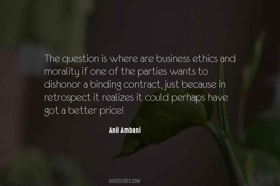 Quotes About Business And Ethics #641955