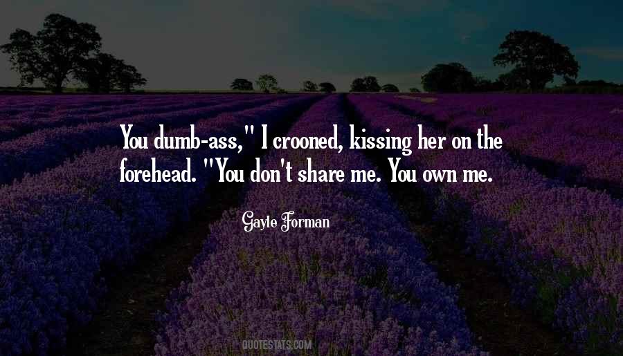 Quotes About Kissing Her #1019351