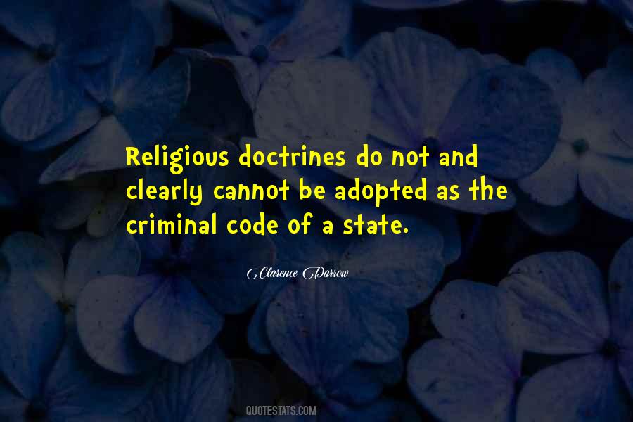 Religious Doctrines Quotes #1864009