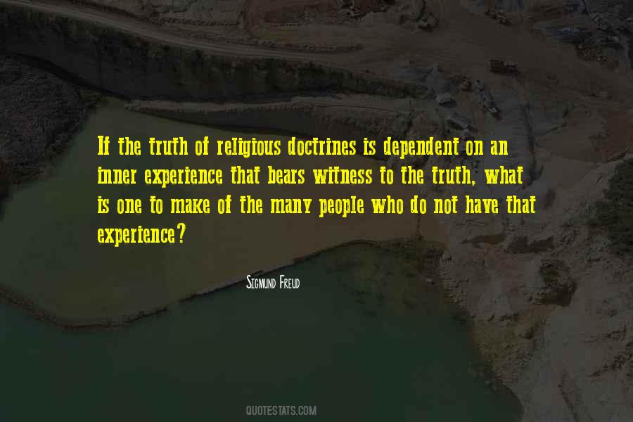 Religious Doctrines Quotes #848767