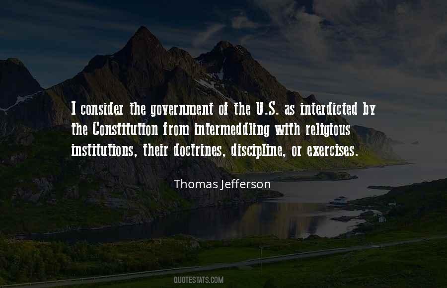 Religious Doctrines Quotes #889780