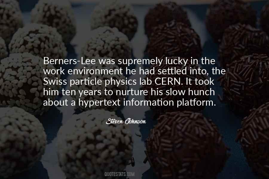 Quotes About Particle Physics #1039339