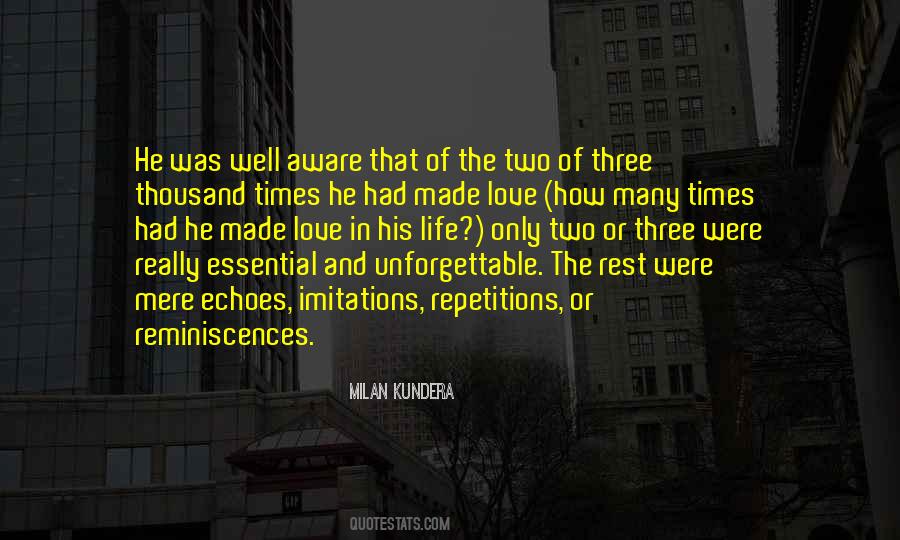 Quotes About Love Milan Kundera #1112520