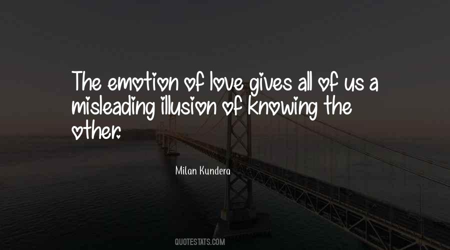 Quotes About Love Milan Kundera #1229699