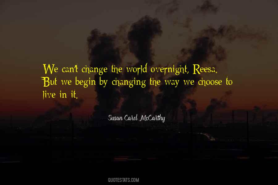 Quotes About World Changing #146345