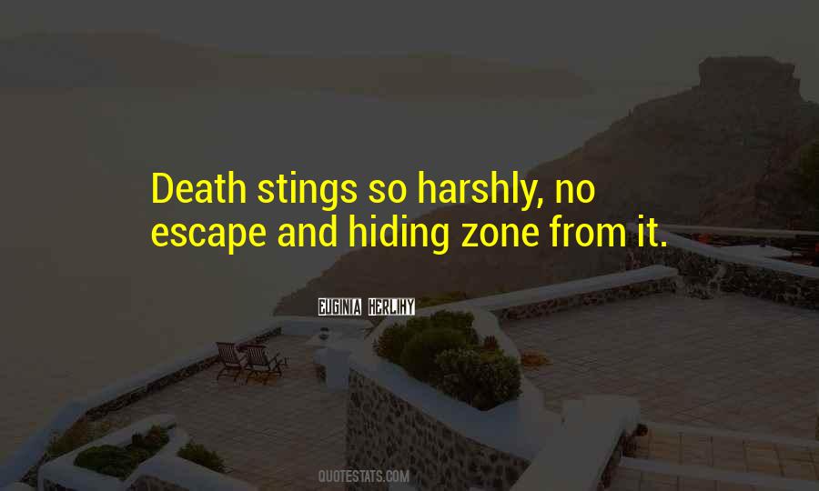 Death Stings Quotes #1634742