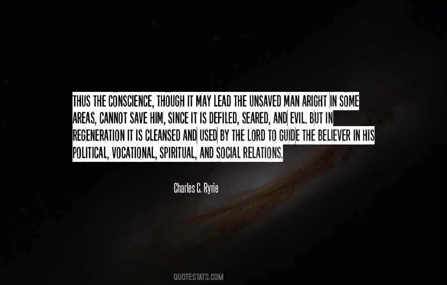 Conscience Is Seared Quotes #3729