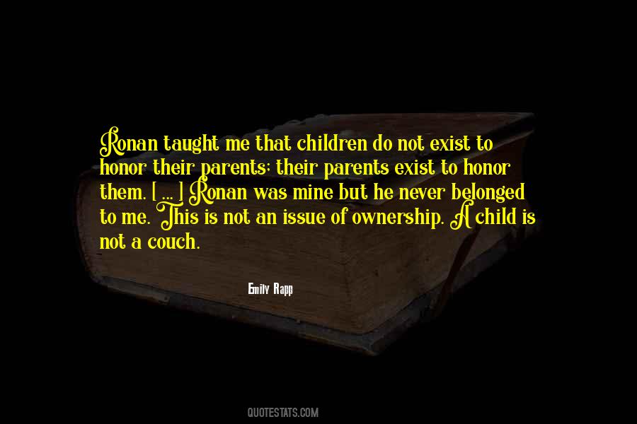 Quotes About Honor Your Parents #252478