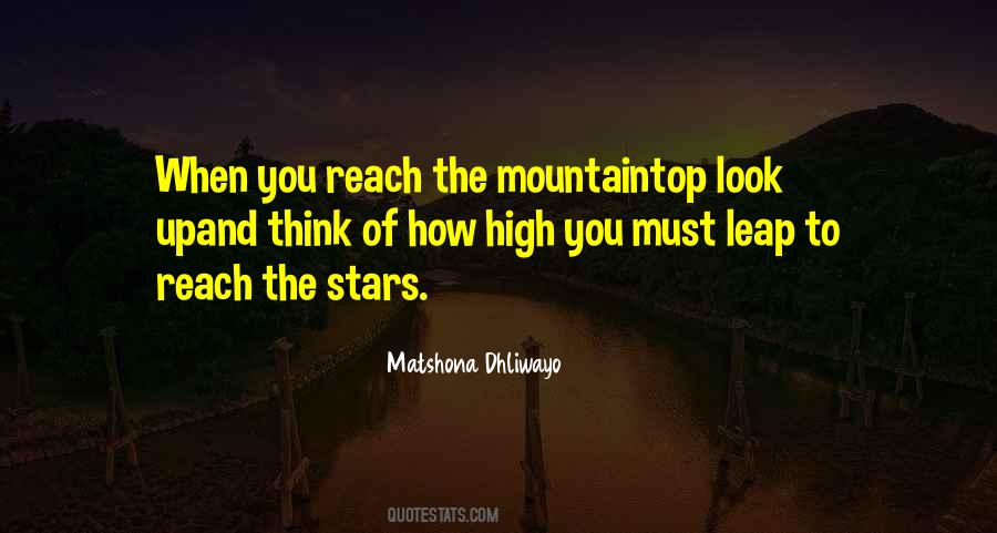 Quotes About Mountaintop #1713938