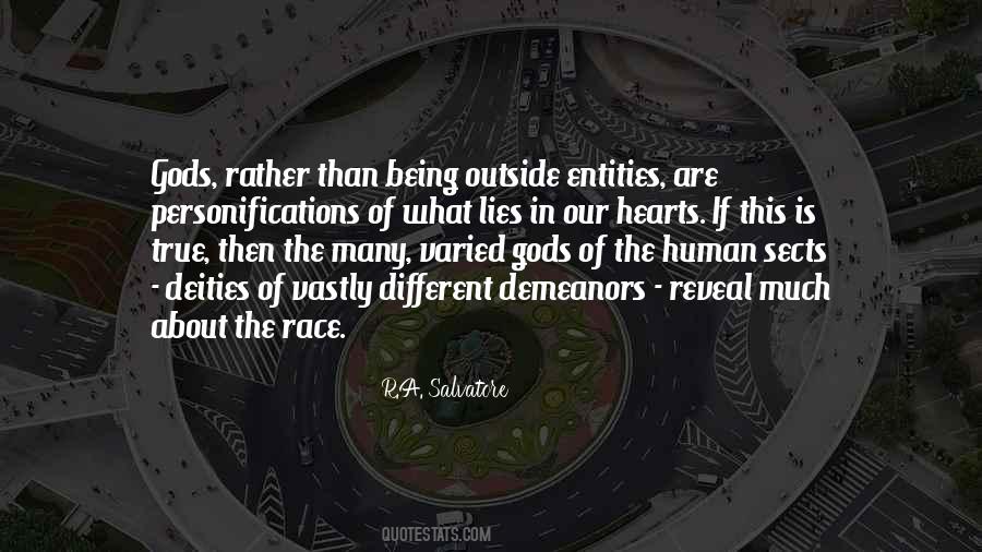 Quotes About Many Gods #813816