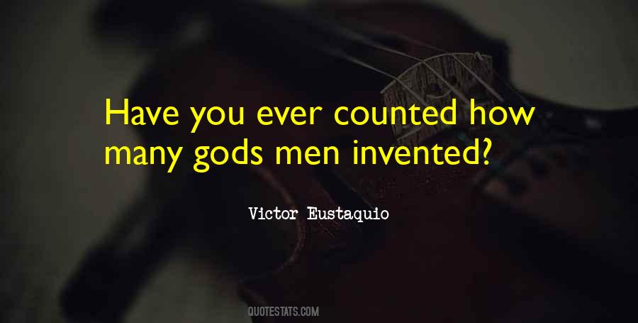 Quotes About Many Gods #871495