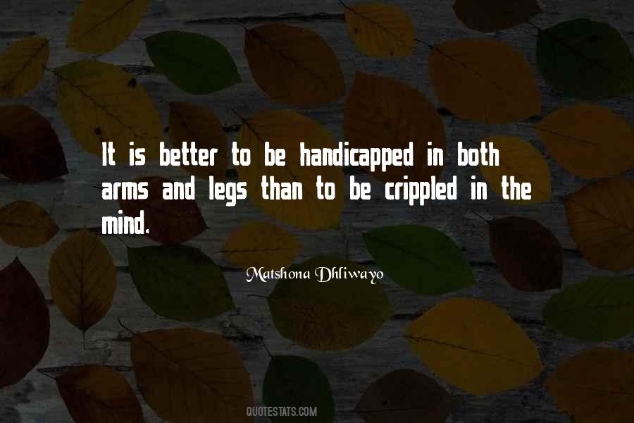 Quotes About Handicapped #1735611