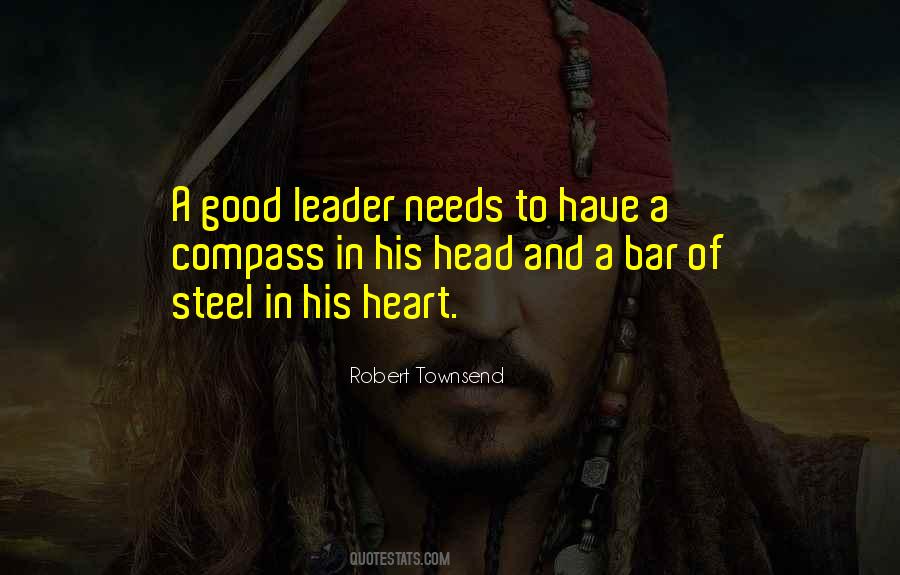 Quotes About A Good Leader #107091