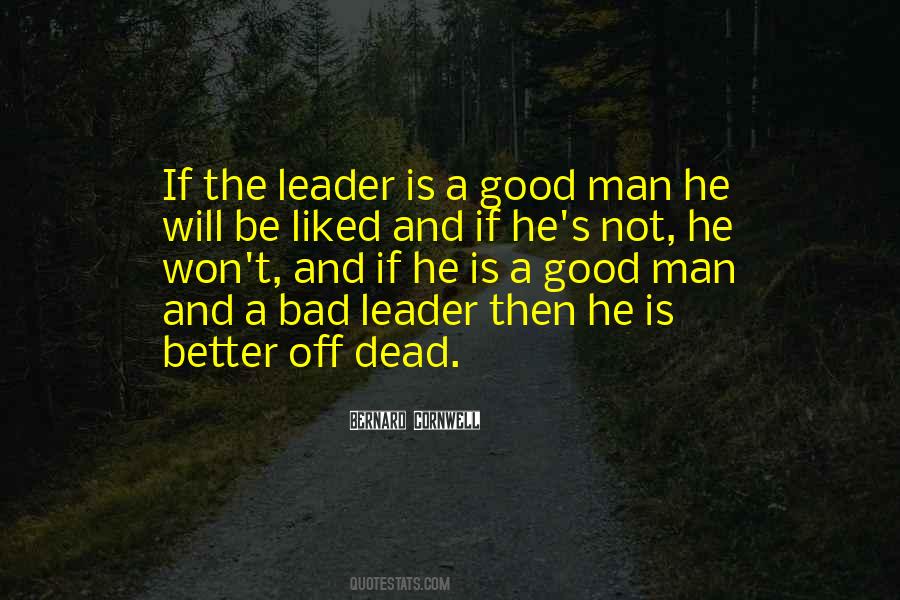 Quotes About A Good Leader #239633