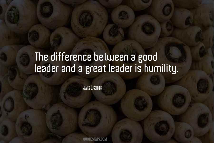 Quotes About A Good Leader #825390