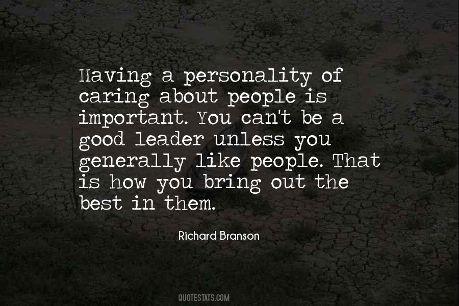 Quotes About A Good Leader #912956