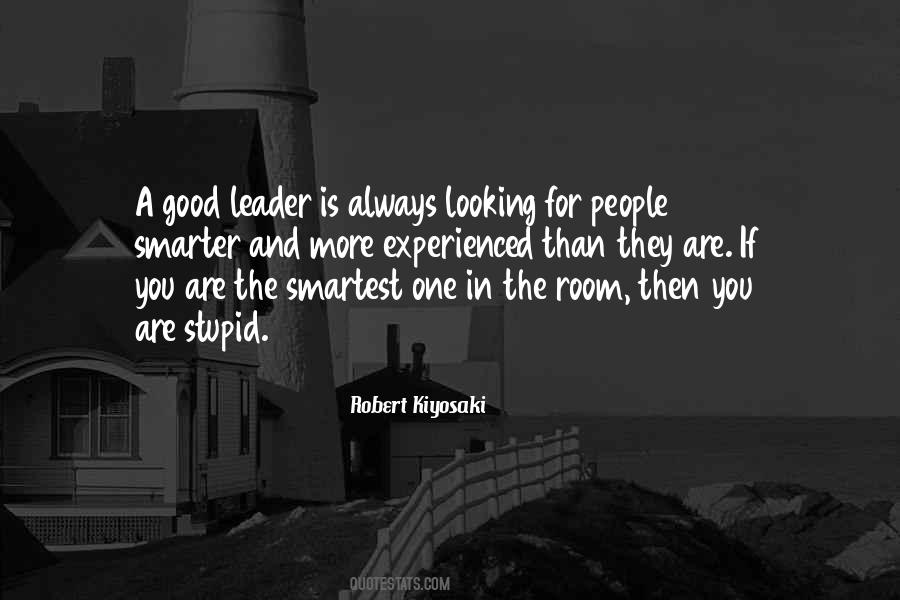 Quotes About A Good Leader #925326