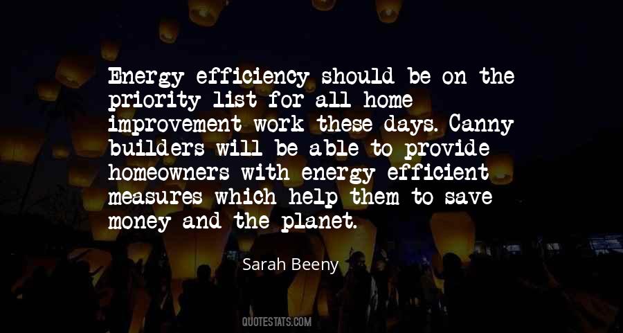 Quotes About Energy Efficiency #599164