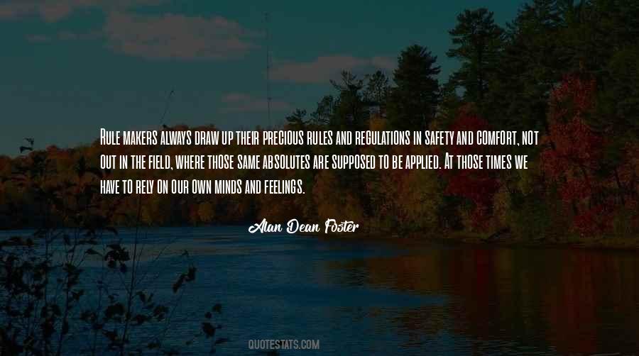 Comfort And Safety Quotes #991642
