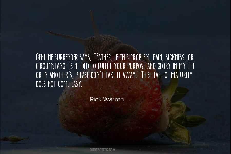 Quotes About Purpose Rick Warren #103256