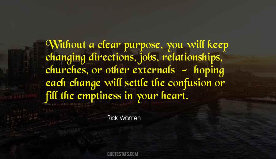 Quotes About Purpose Rick Warren #1222389