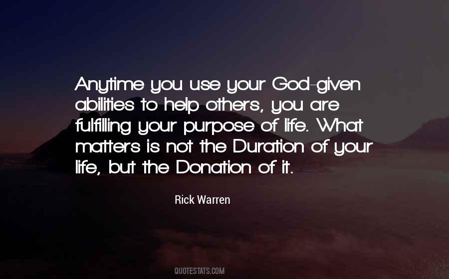 Quotes About Purpose Rick Warren #184642
