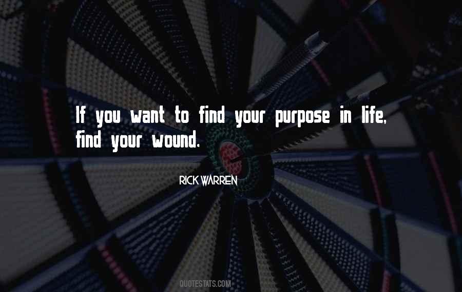 Quotes About Purpose Rick Warren #217418