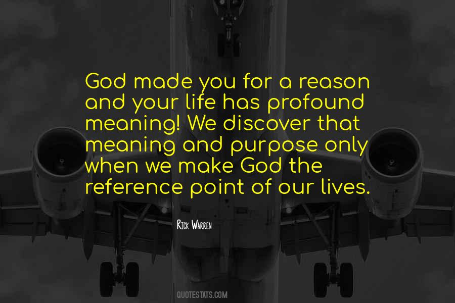 Quotes About Purpose Rick Warren #303793