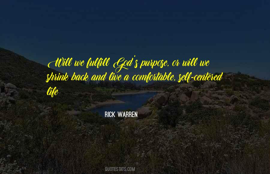 Quotes About Purpose Rick Warren #352845