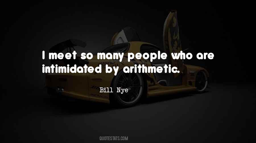 Quotes About Arithmetic #149225