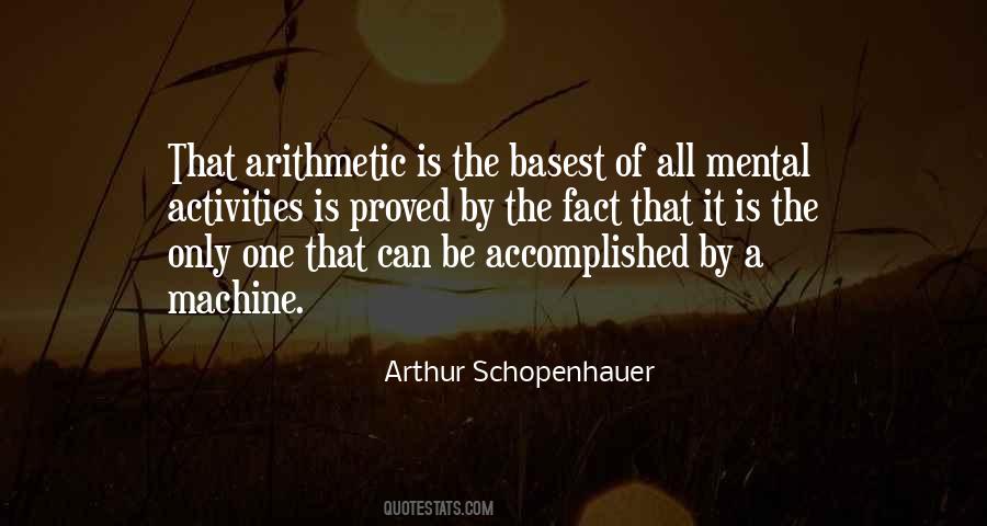 Quotes About Arithmetic #215083