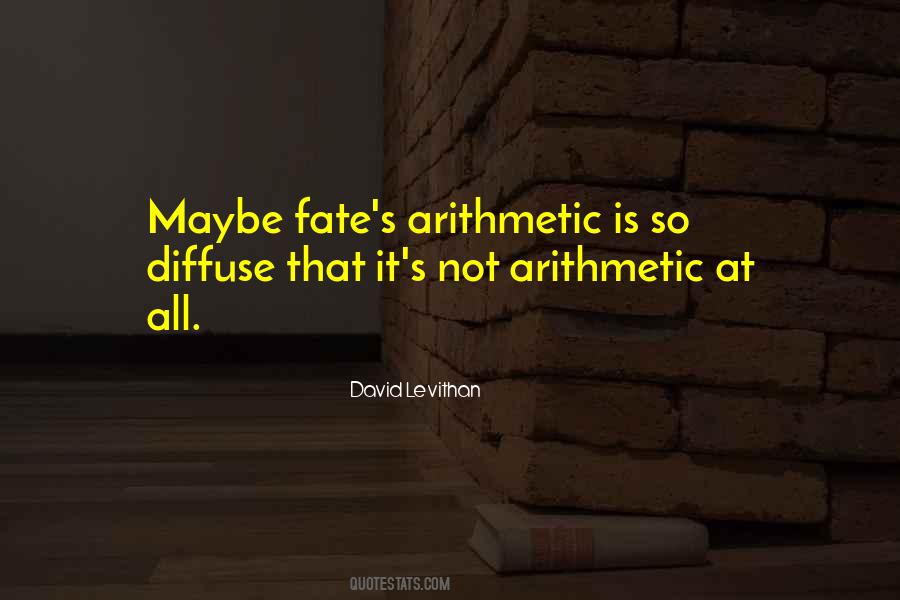 Quotes About Arithmetic #451920