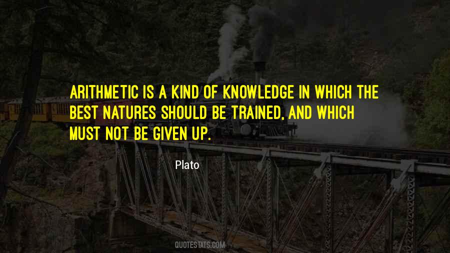 Quotes About Arithmetic #517056