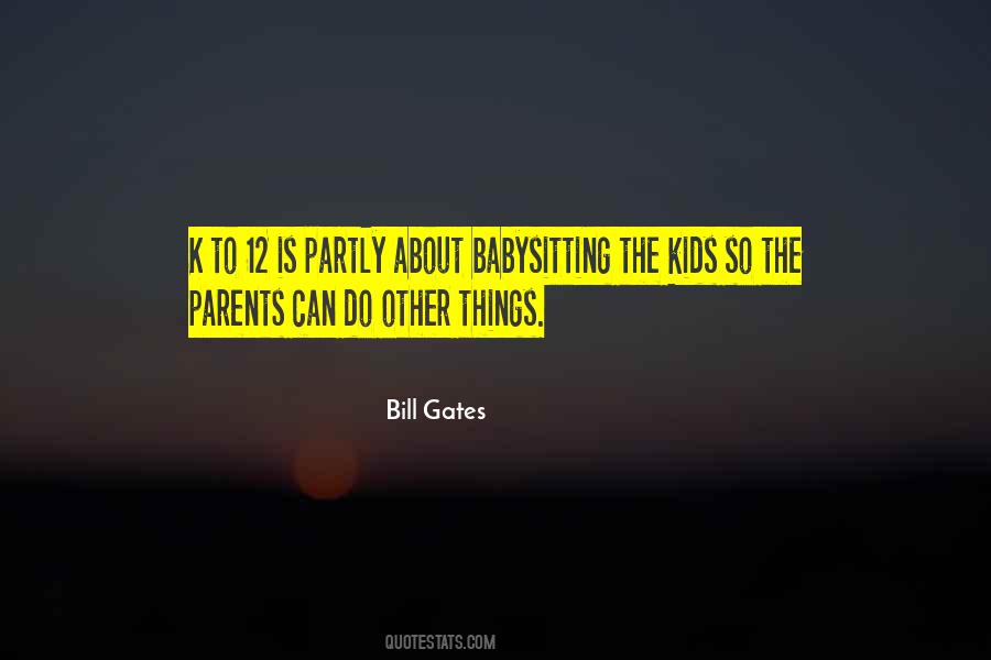 Quotes About Babysitting #1251334
