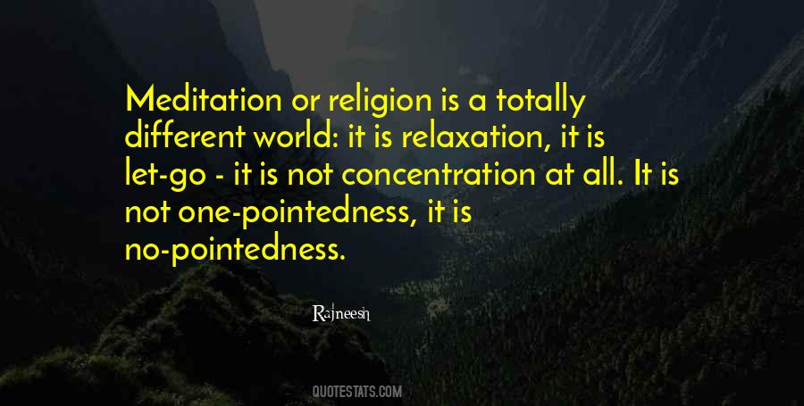 Religion Meditation Quotes #57342