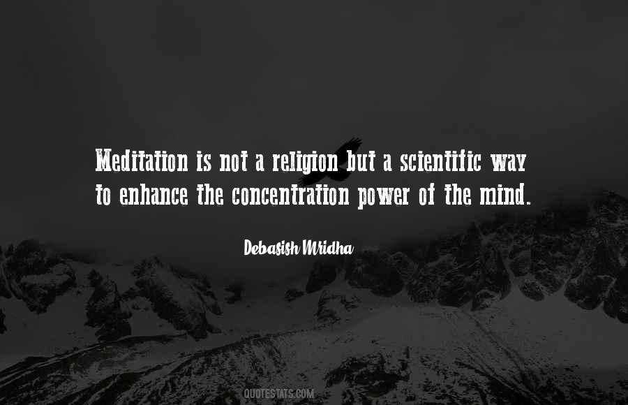 Religion Meditation Quotes #812451