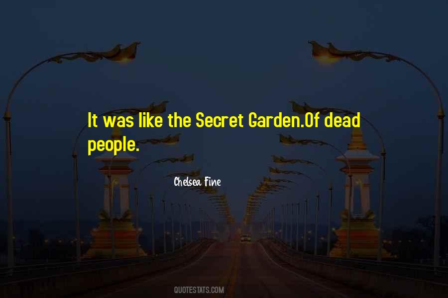 Quotes About The Secret Garden #321180