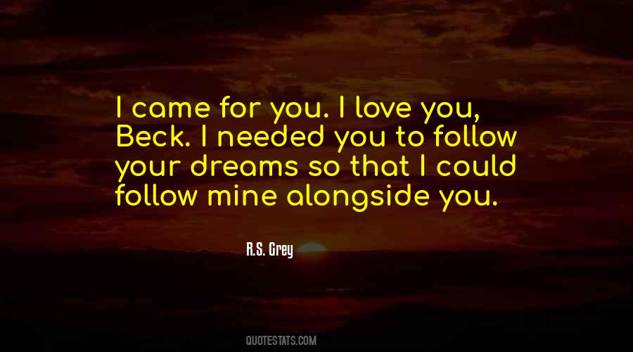 Alongside You Quotes #1035741