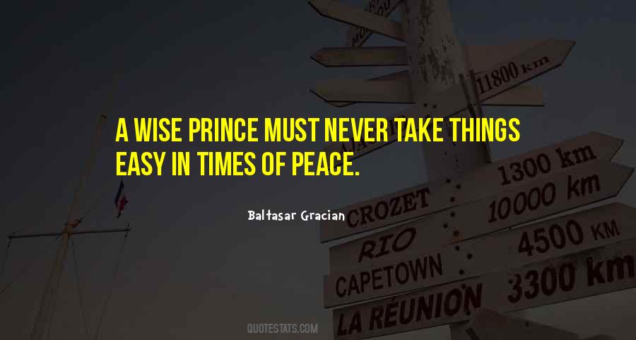 Quotes About The Prince Of Peace #150170