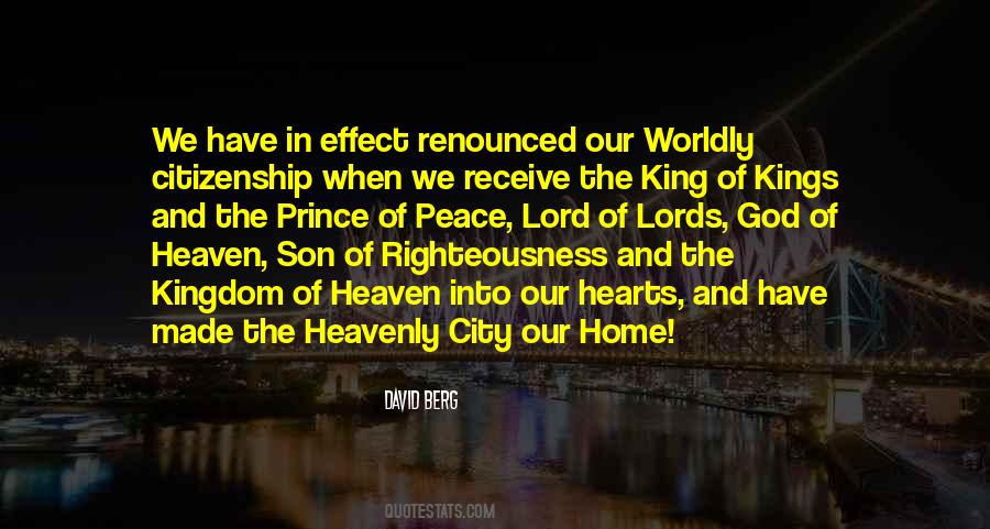Quotes About The Prince Of Peace #216600