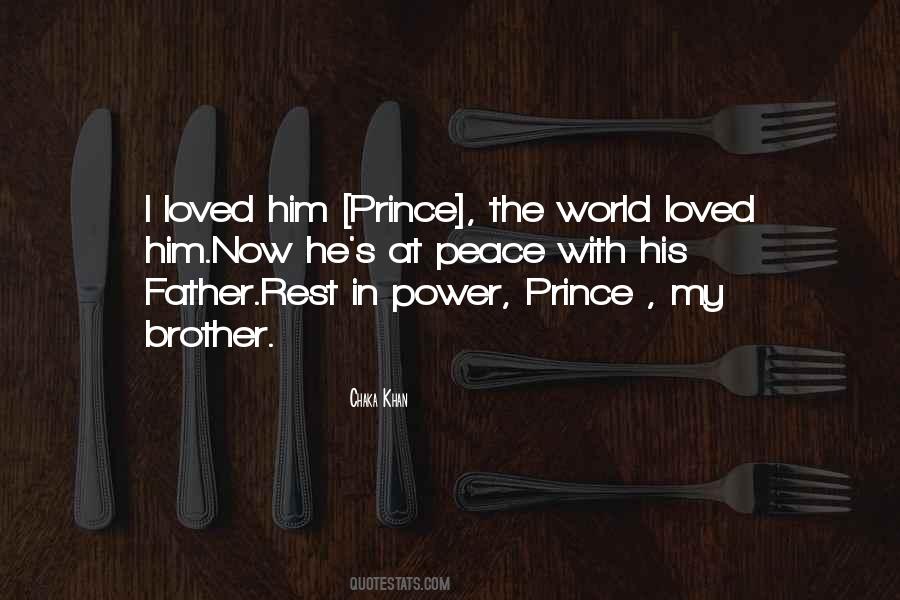 Quotes About The Prince Of Peace #559497