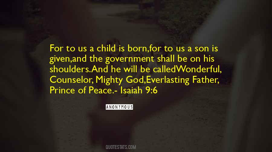 Quotes About The Prince Of Peace #74802