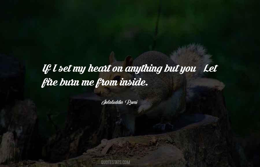 Fire Inside Me Quotes #1009062