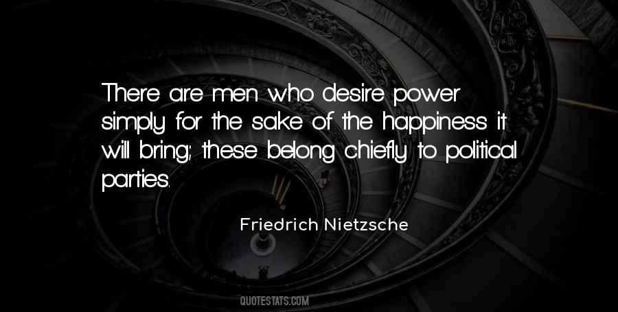 Quotes About Desire For Power #251324