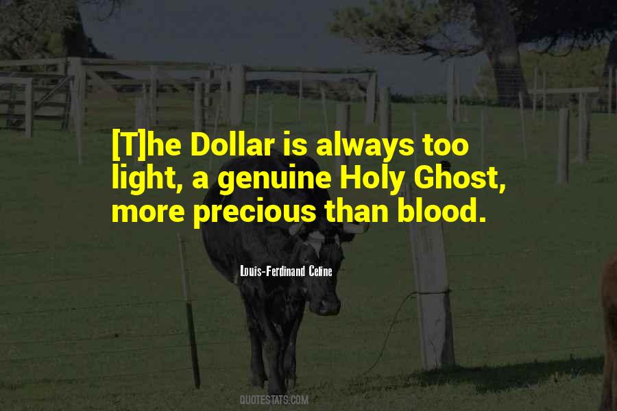 Quotes About Blood Money #1848001