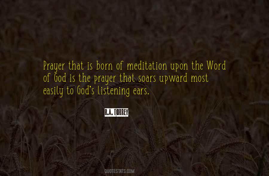 Quotes About Listening To God's Word #1537474